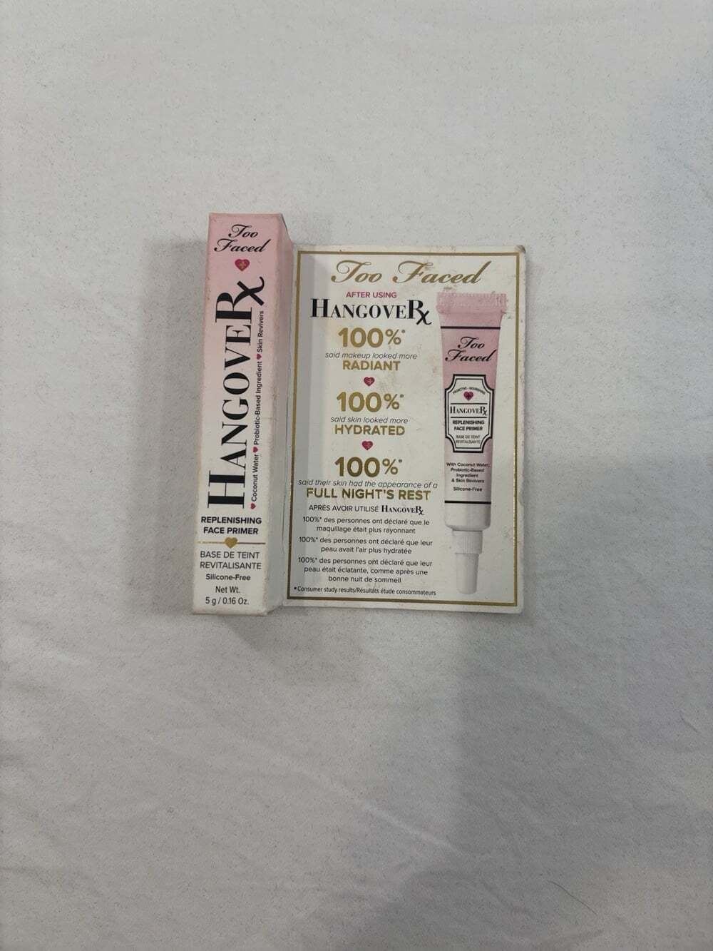 Too Faced Hangover Rx Replenishing Face Primer 5mL / 0.16 Fl Oz DELUXE SAMPLE